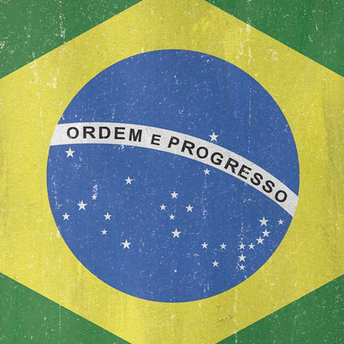 Brazil Flag Distressed iPhone XS Skin
